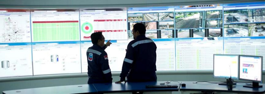 Decision Support Center (DSC) in Duri, Bengkalis.